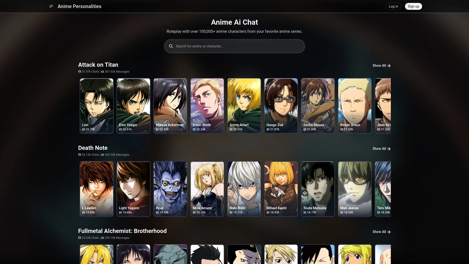 Anime Ai Chat: Create & Chat with Anime Characters | Creati.ai