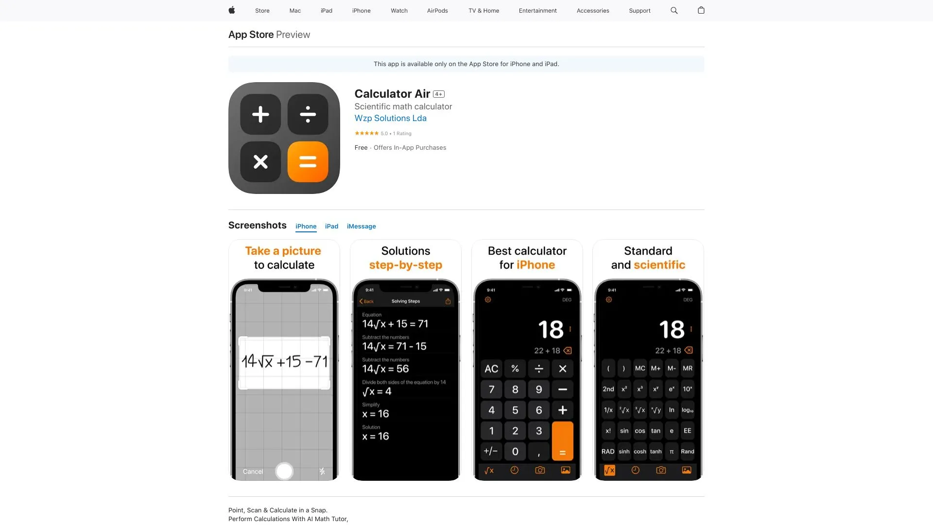 Calculator air ai math solver for quick problem solving creati ai