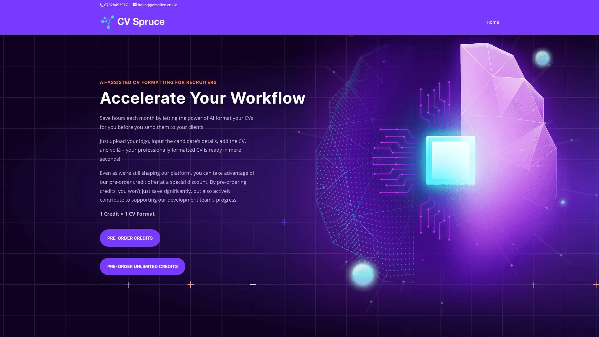 Ai driven cv formatting tool cv spruce creati ai