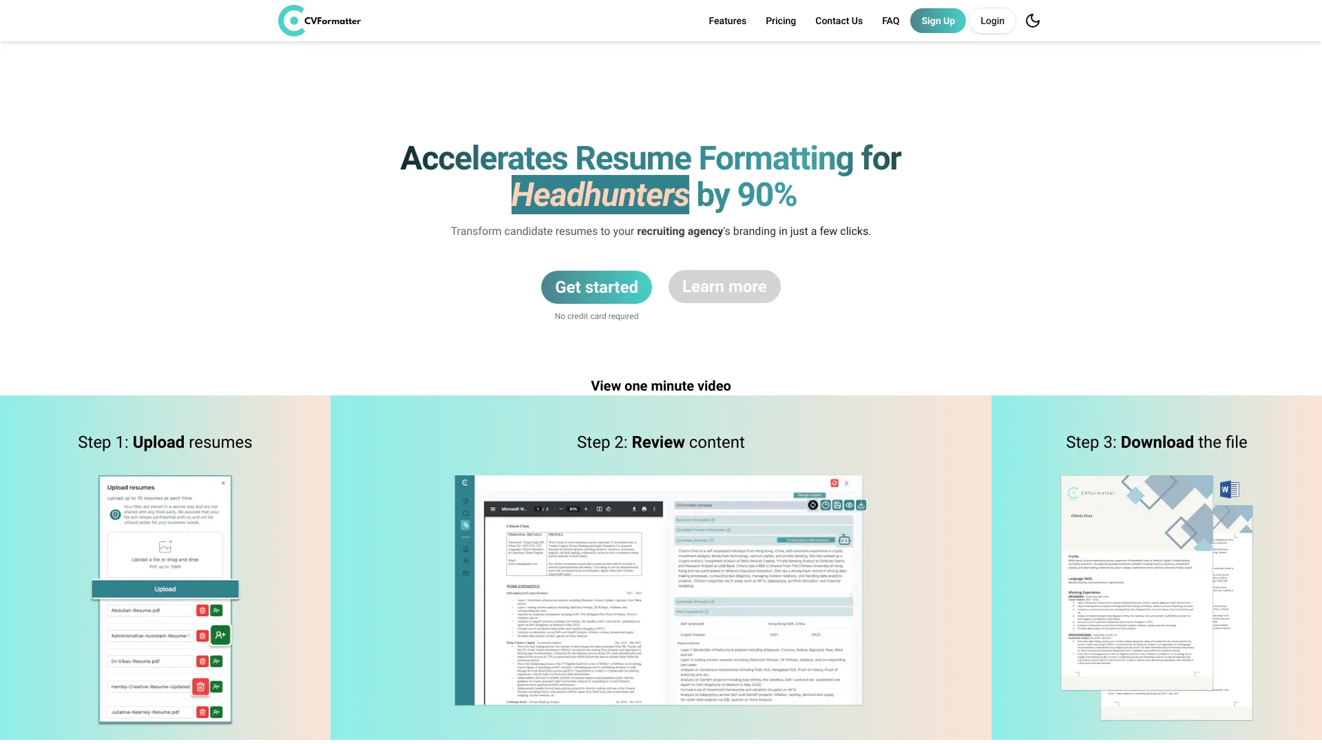CVFormatter Easy and Effective - Cvformatter.webp