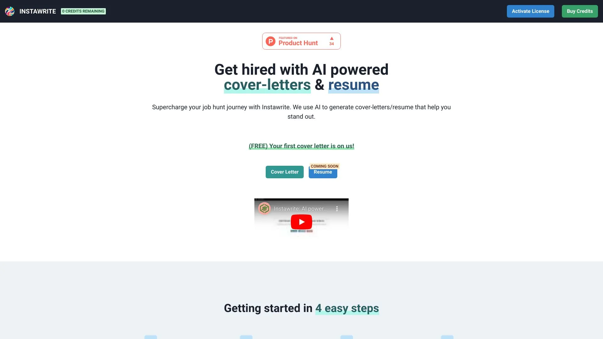 Instawrite AI Crafted Cover Letters - Instawrite.webp