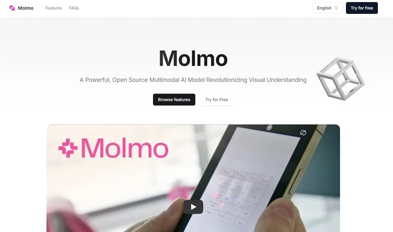 Molmoai Advanced Open Source Multimodal Ai Model Creati Ai Molmoai Advanced Open Source Multimodal Ai Model Creati Ai