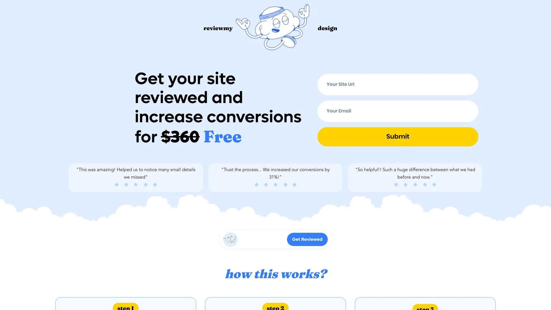 Professional UX/UI Reviews to Boost Site Performance | Creati.ai